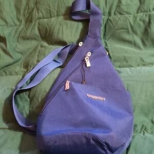 Baggalini Mini Crossbody Sling Blue New Without Tags